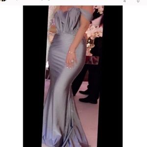 Custom evening gown